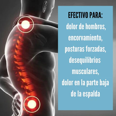 Corrector de Postura Ajustable – Alivio Diario para la Espalda