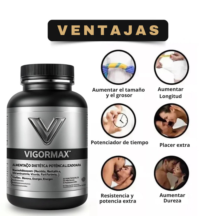 VIGORMAX – Potencializador Masculino Natural
